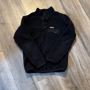 Patagonia Synchilla Black Fleece Pullover